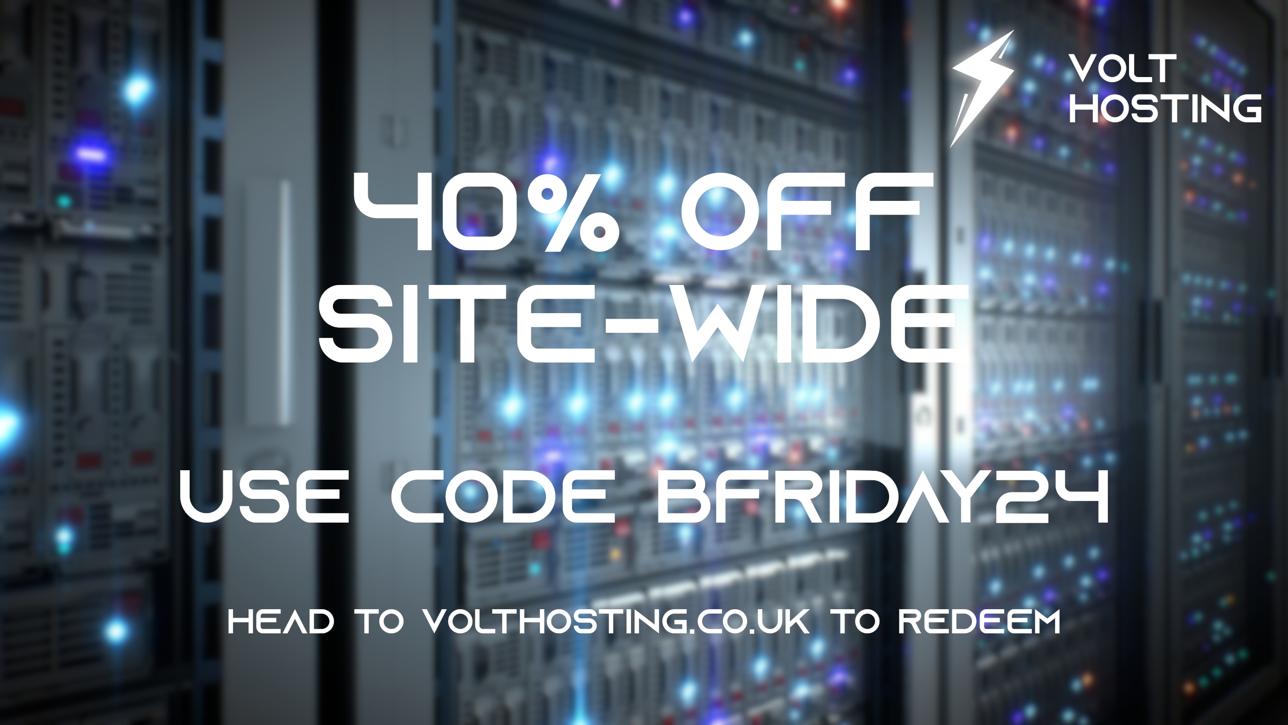 The VoltHosting BLACK FRIDAY SALE is HERE!