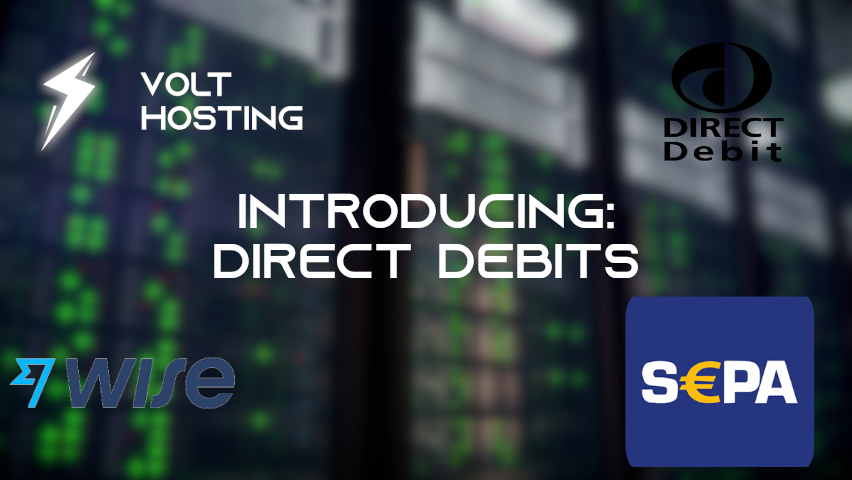 Introducing Direct Debits!
